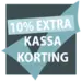 10% kassa korting Aspecta